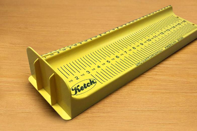  Ketch Karbonate Fish Measuring Board (16 Inch) : Sports &  Outdoors