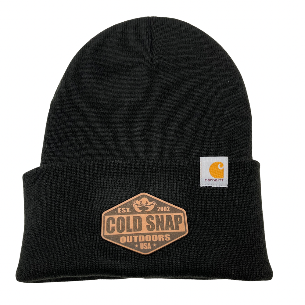 Cold Snap Pro Team Carhartt Beanie Black Cold Snap Outdoors