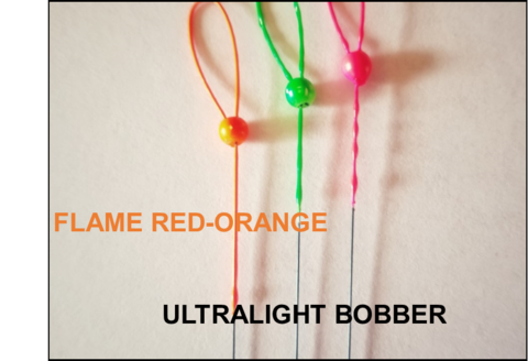 Ultra-Light Ice Strong Titanium Spring Bobber
