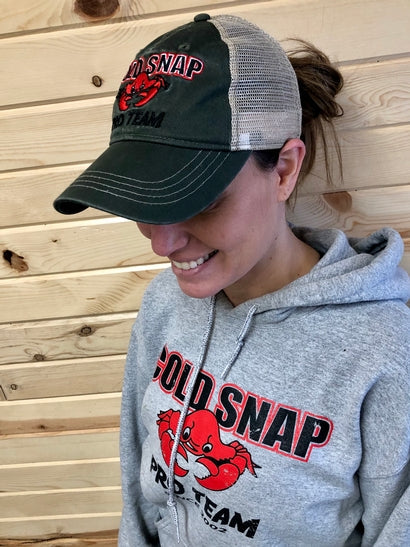 Woman wearing Cold Snap apparel