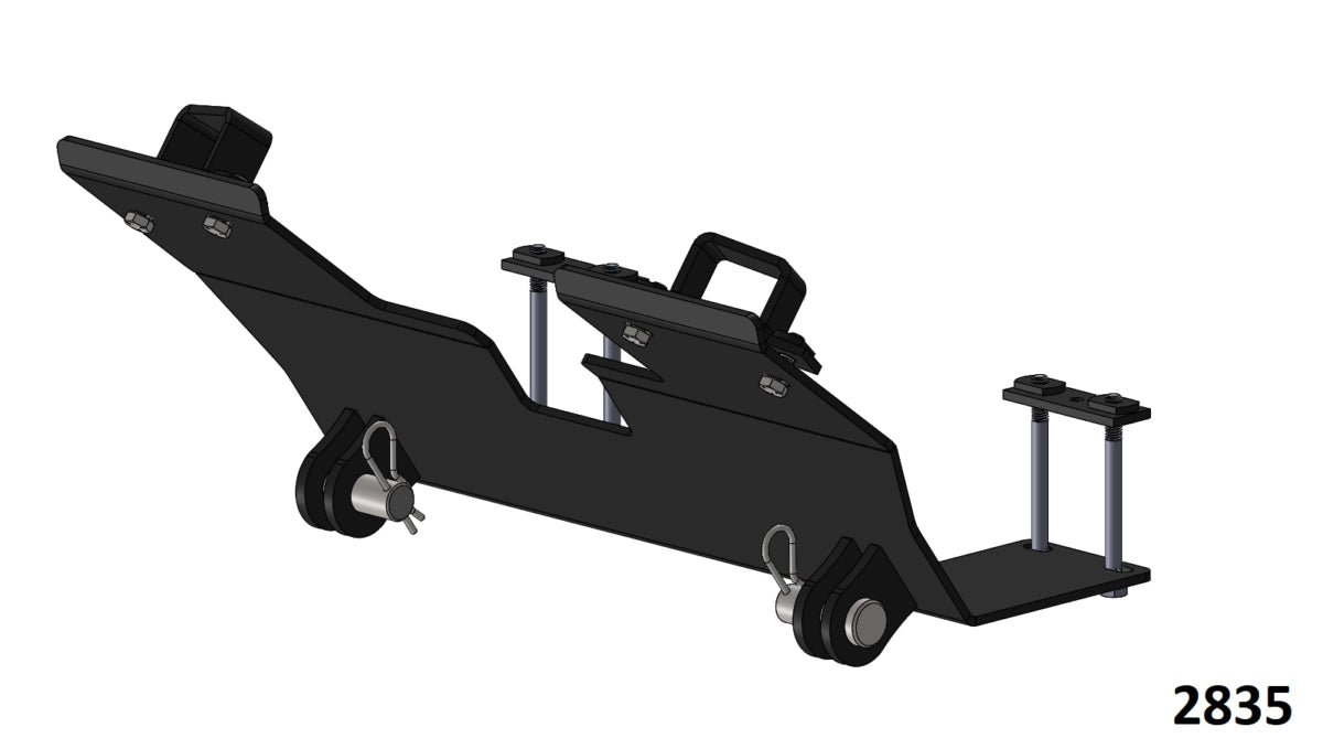 Eagle Snow Plow 72″ UTV Steel Front-Mount Complete Plow System for 450-700 Yamaha (Rhino) (2004-2013)