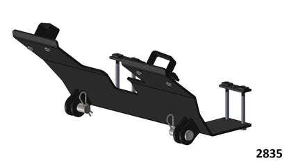 Eagle Snow Plow 72″ UTV Steel Front-Mount Complete Plow System for 450-700 Yamaha (Rhino) (2004-2013)