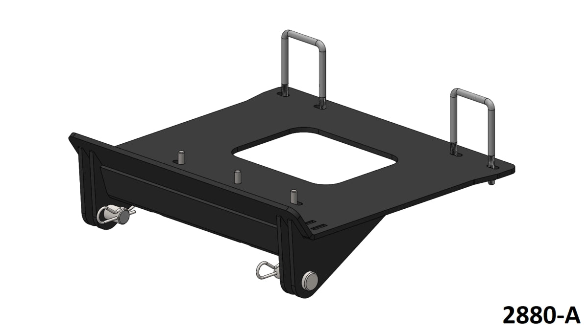 Eagle Snow Plow 72″ UTV Steel Front-Mount Complete Plow System for 2200-2240 Kioti (Mechron/PS/4) (2014-2022)