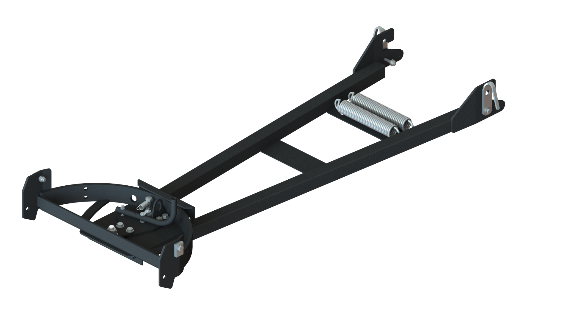 Eagle Snow Plow 50″ ATV Steel Mid-Mount Complete Plow System for 400-500 Polaris (Sportman/Touring) (2004-2014)