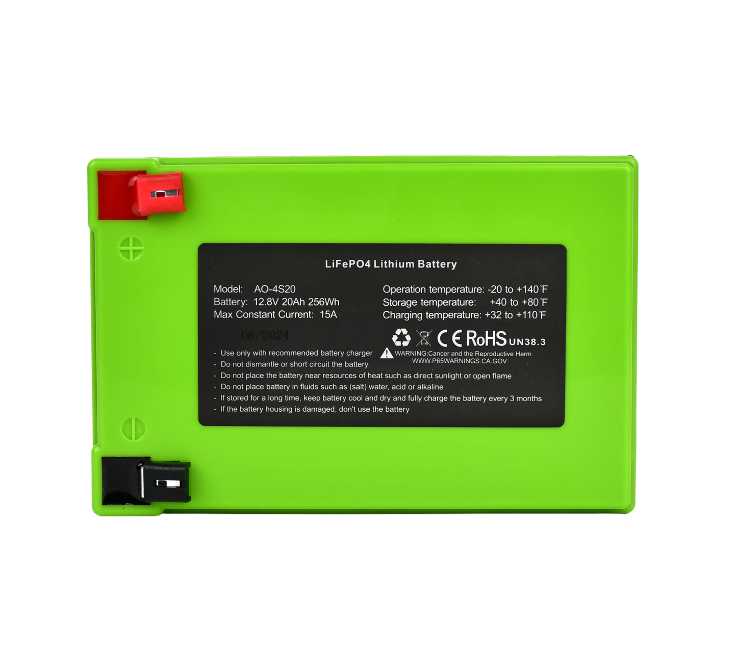 20Ah Lithium Battery (LiFePO4)