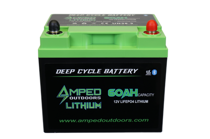 60Ah Lithium Battery (LiFePO4) 12.8V - Bluetooth - Heated