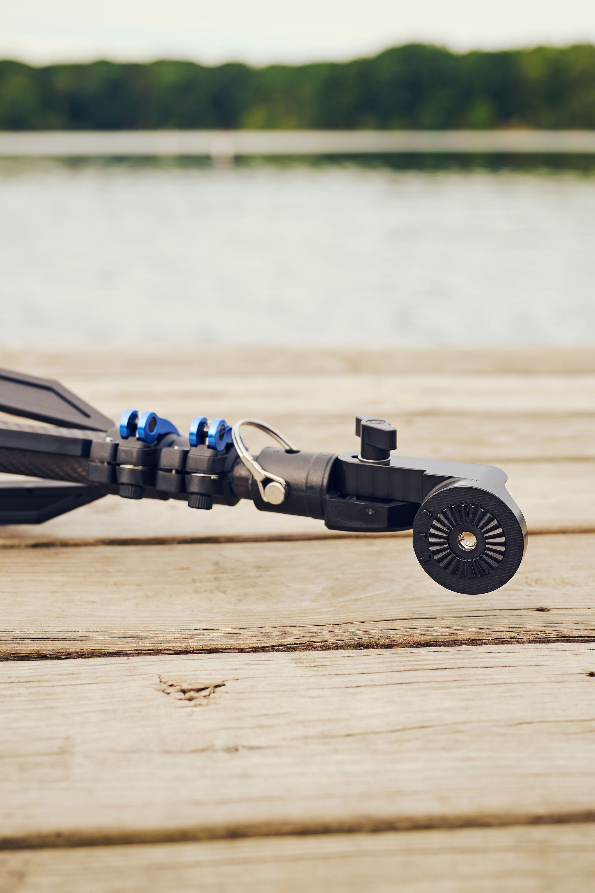 FFS Carbon Fiber Transducer Pole with Ice Mount Combo