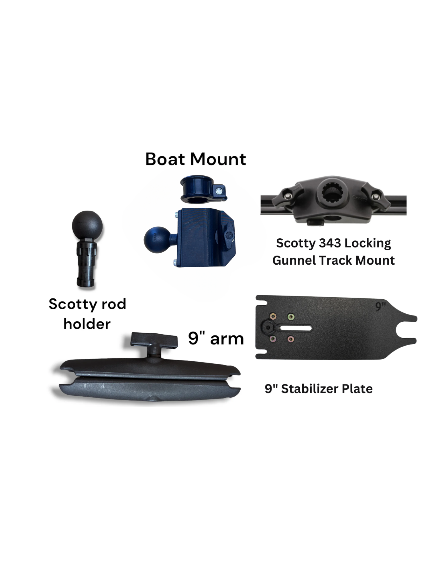 90 Degree Scotty Mount KIT