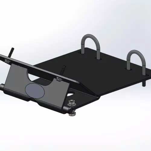 Eagle Snow Plow 60″ ATV Steel Mid-Mount Complete Plow System for 500-680 Honda (TRX/Rubicon/Rincon) (2001-2023)