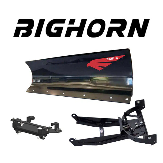 Eagle Snow Plow 66″ UTV Steel Front-Mount Complete Plow System for 450 Bighorn (VXL-T/Crew) (2021-2024)