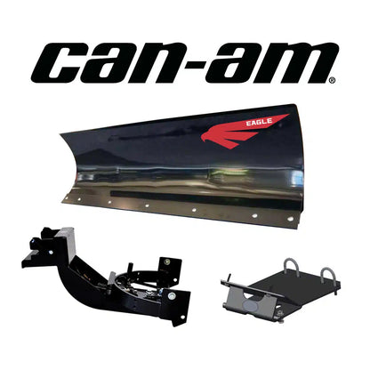VEagle Snow Plow 50″ ATV Steel Front-Mount Complete Plow System for 400 Can-Am (Outlander Max) (2014-2015)