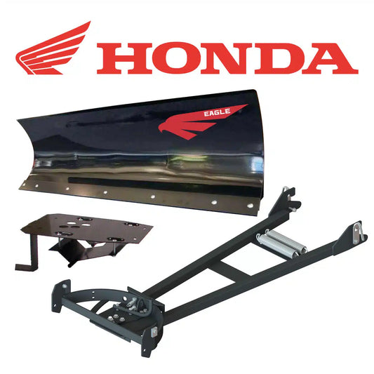 Eagle Snow Plow 60″ ATV Steel Mid-Mount Complete Plow System for 420-500 Honda (TRX/Rancher/Foreman) (2001-2023)
