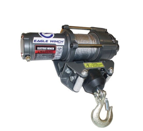 Eagle 2,500 lb. Steel Cable Winch