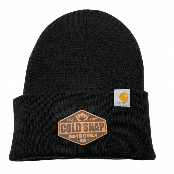 Cold Snap Pro Team Carhartt Beanie (Black) – Cold Snap Outdoors display picture 2